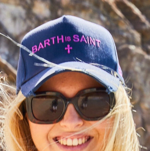 Navy Trucker Cap