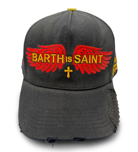 Phillip Karto Black/Red Wings Cap