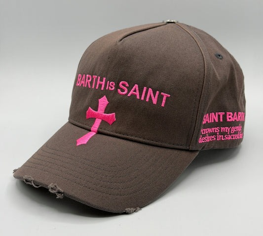 Charcoal / Pink Hat