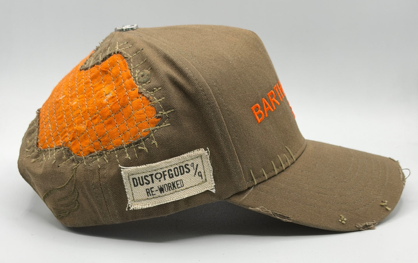 Dust of Gods Olive/Orange Truker Cap