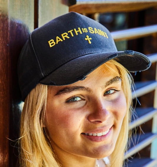Black Trucker Cap