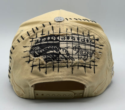 Dust of Gods Beige/Navy Blue Trucker Cap