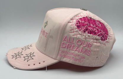 Dust of Gods Pink Trucker Cap