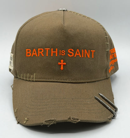 Dust of Gods Olive/Orange Truker Cap