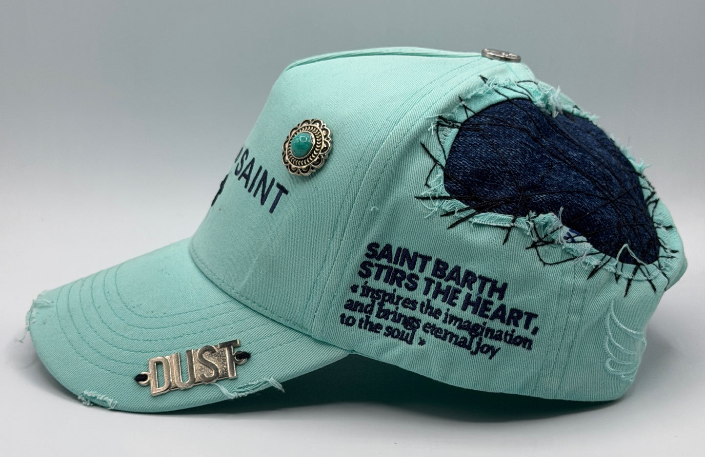 Dust of Gods Turquoise/Navy Trucker Cap