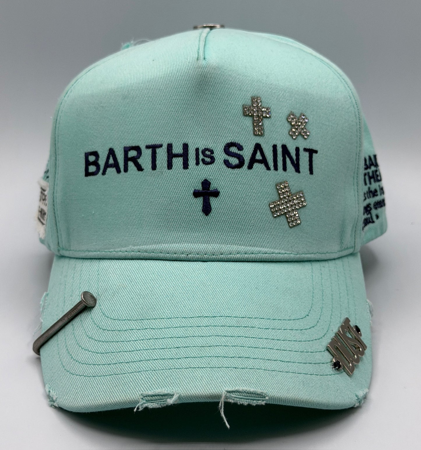 Dust of Gods Turquoise/Navy Blue Trucker Cap