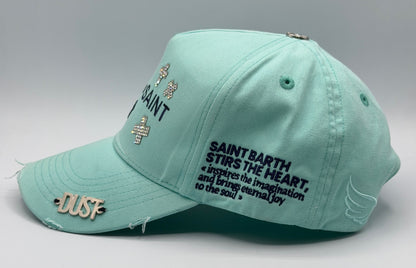 Dust of Gods Turquoise/Navy Blue Trucker Cap