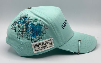Dust of Gods Turquoise/Navy Blue Trucker Cap