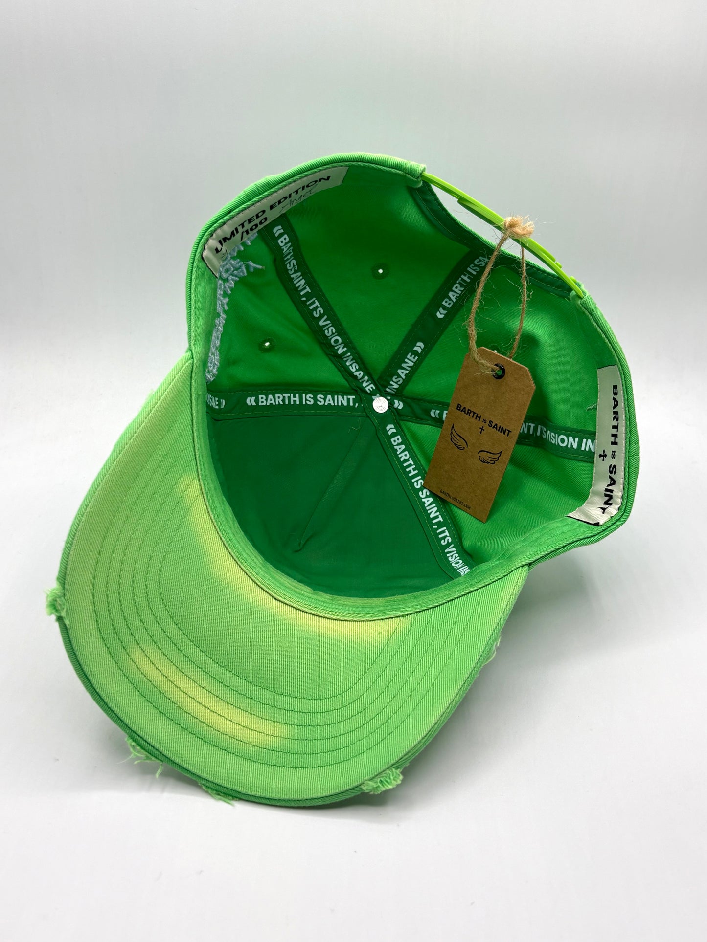 Green Light Blue Trucker Cap