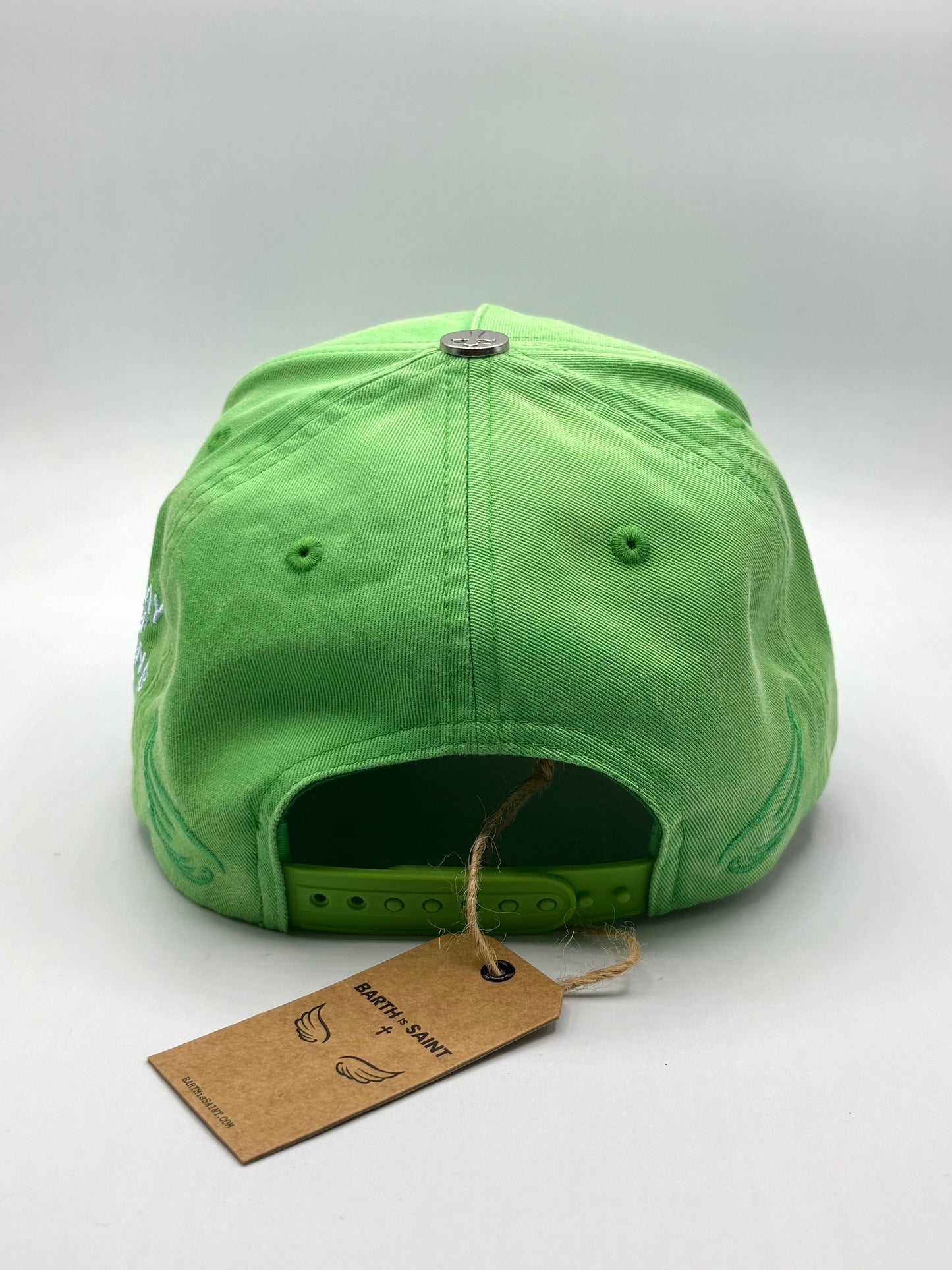 Green Light Blue Trucker Cap