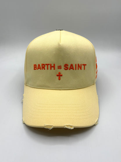 Yellow Orange Trucker Cap