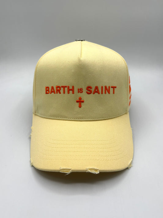 Yellow Orange Trucker Cap
