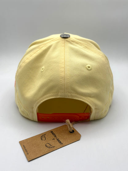 Yellow Orange Trucker Cap