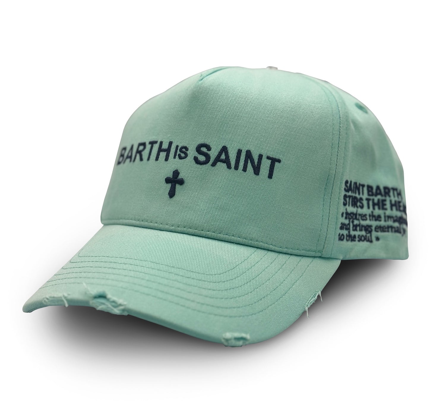 Teal Blue Trucker Cap