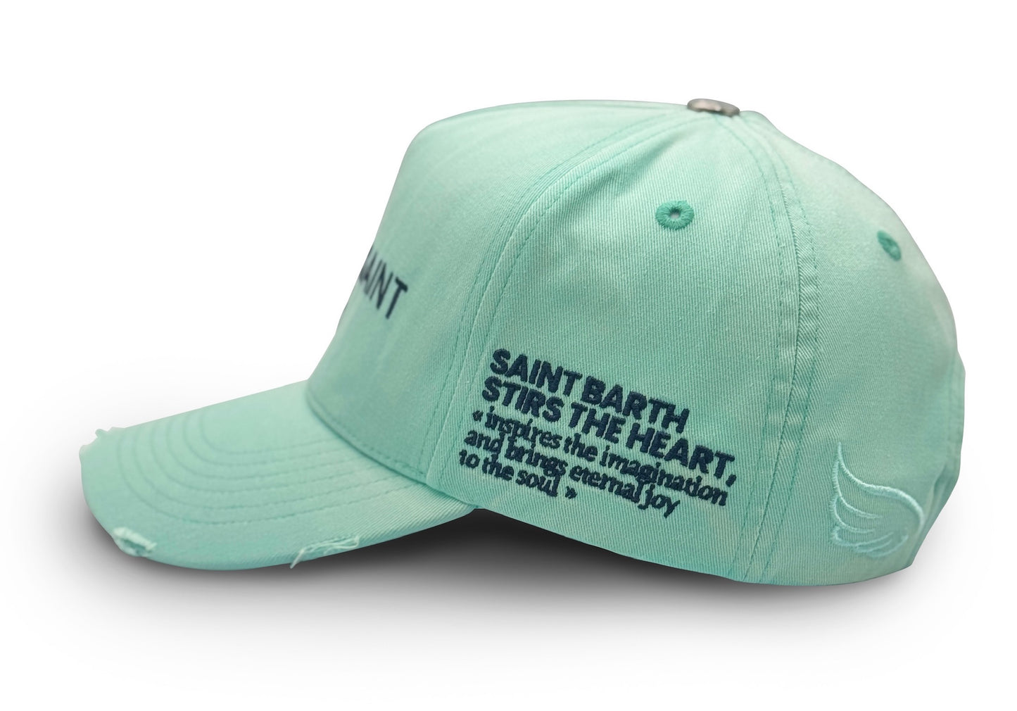 Teal Blue Trucker Cap