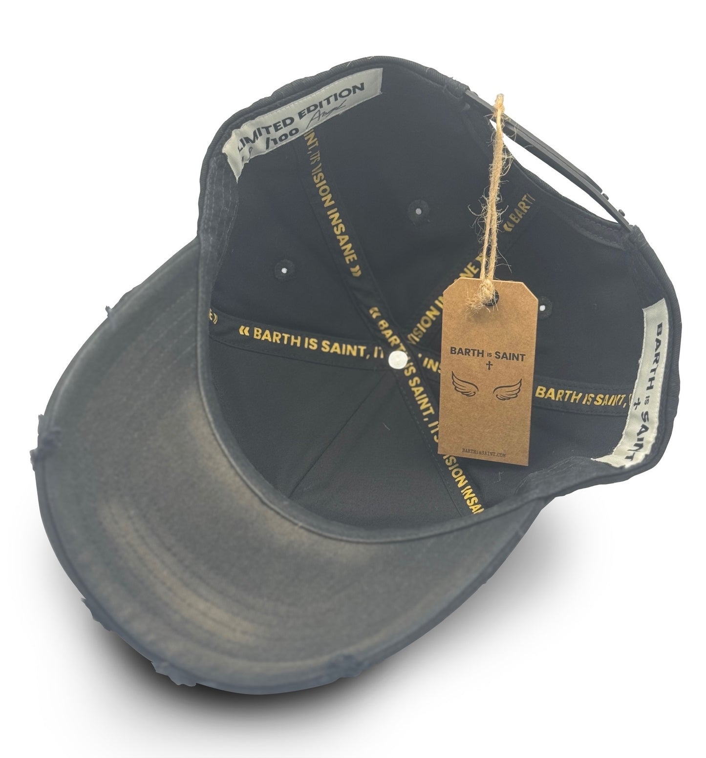 Black Trucker Cap