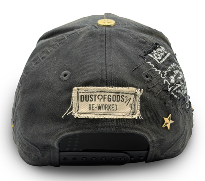 Dust of Gods Black/Gold Trucker Cap