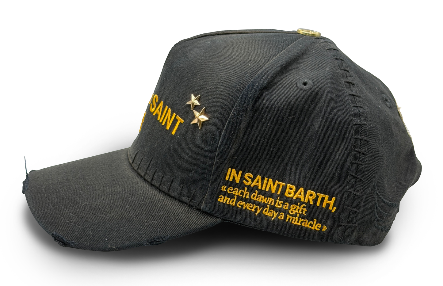Dust of Gods Black/Gold Trucker Cap