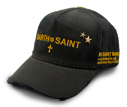 Dust of Gods Black/Gold Trucker Cap