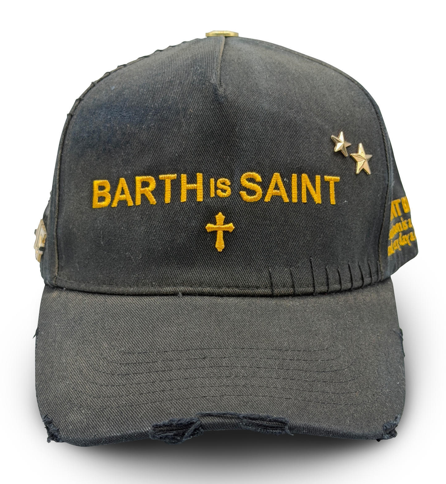 Dust of Gods Black/Gold Trucker Cap