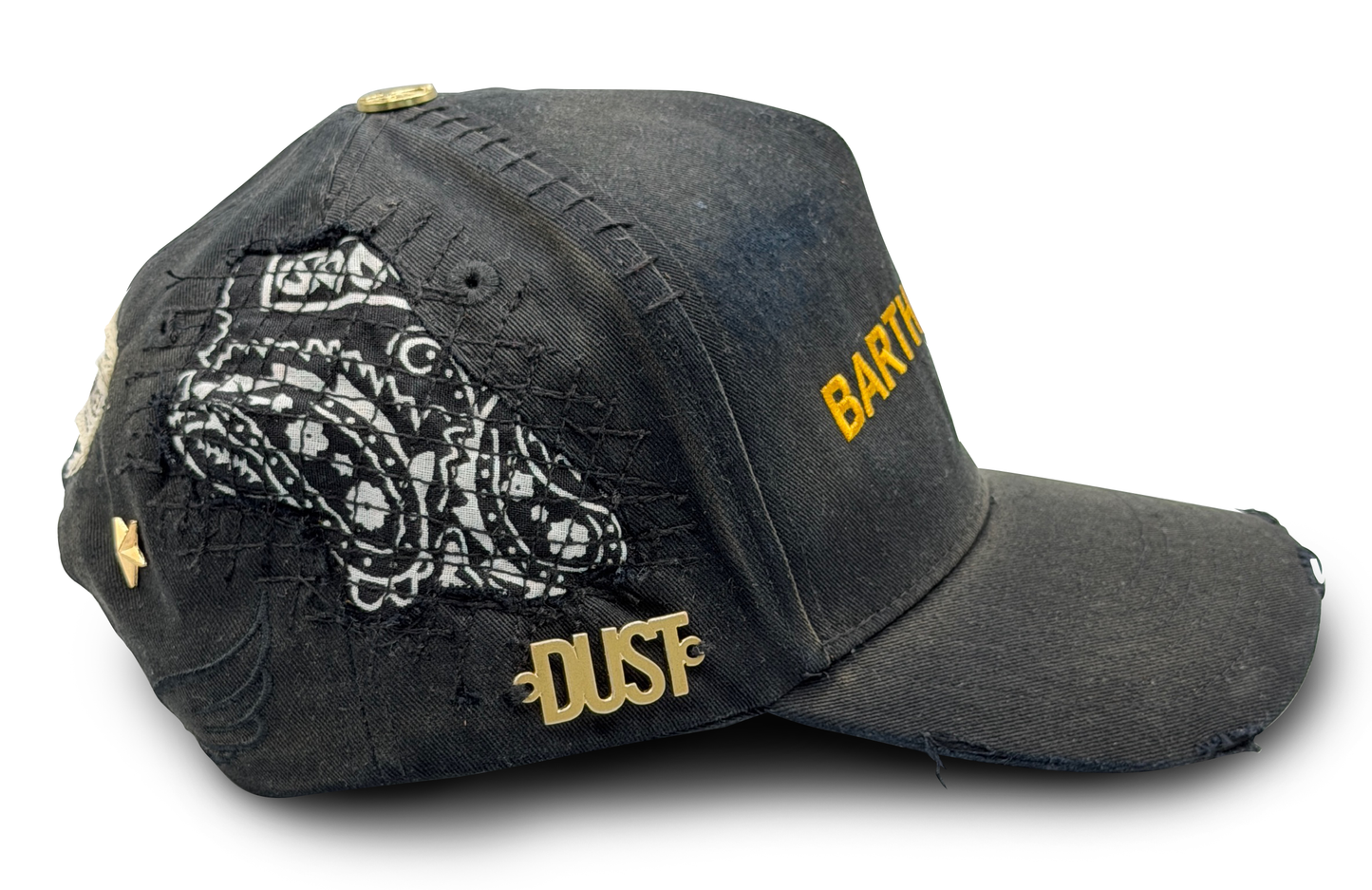 Dust of Gods Black/Gold Trucker Cap