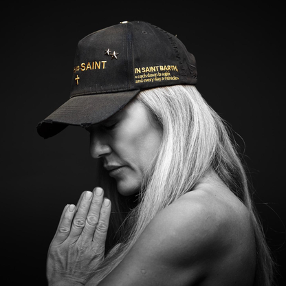 Dust of Gods Black/Gold Trucker Cap