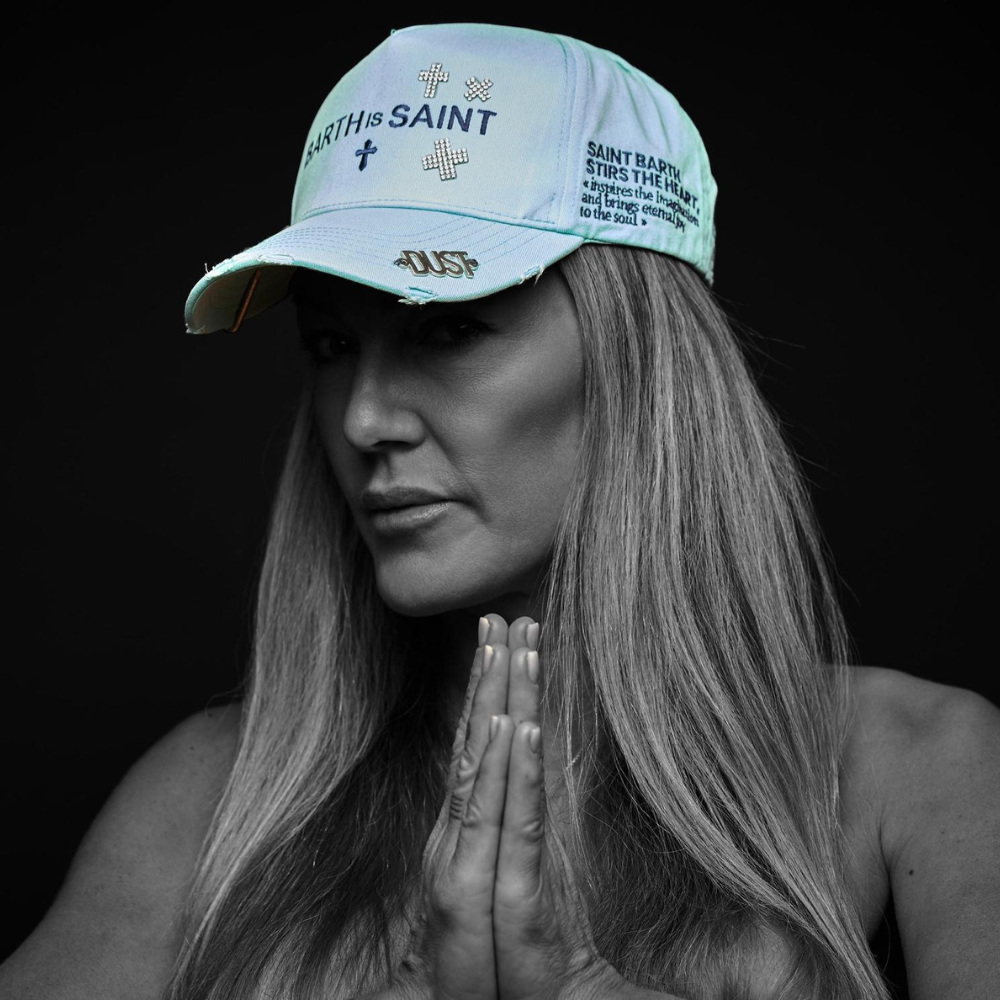 Dust of Gods Turquoise/Navy Blue Trucker Cap